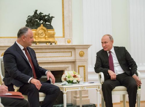Dodon: Moldovában a többség barátságra törekszik Moszkvával