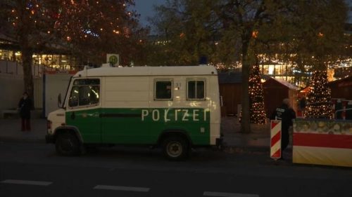 Szigorúan őrzik a berlini karácsonyi vásár területét (VIDEÓ)