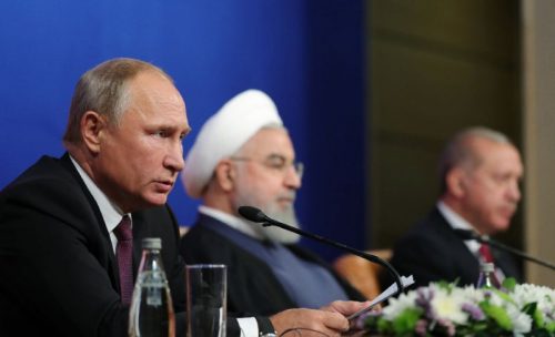 Putyin: nem maradnak büntetlenül az idlíbi terroristák agresszív lépései