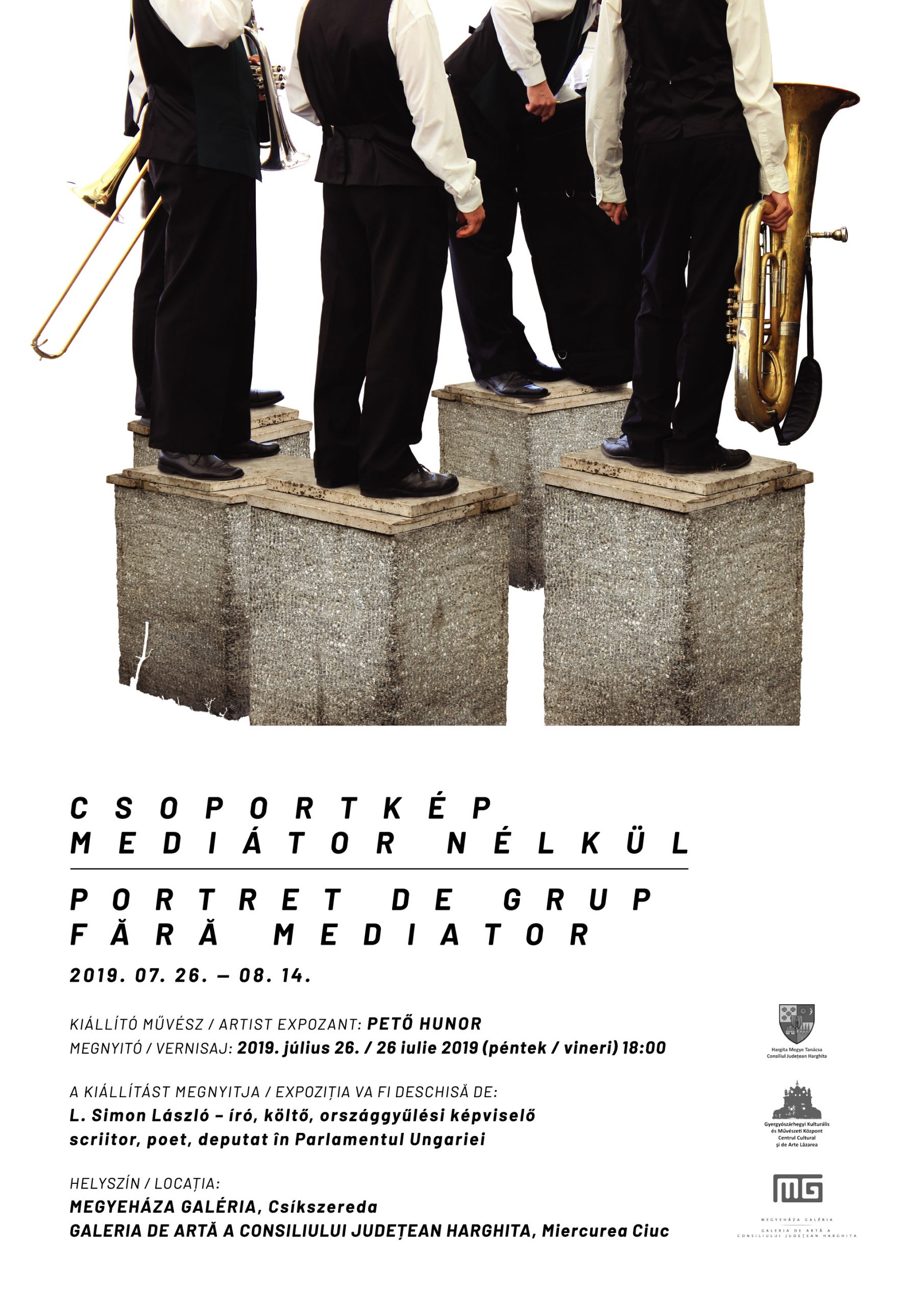 Csoportkép mediátor nélkül – Pető Hunor kiállítását tekinthetik meg a Megyeháza Galériában (Csikszereda)
