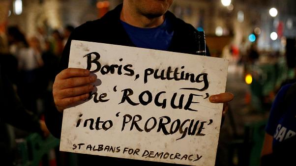 London: tüntetés és petíció Boris Johnson lépése ellen (VIDEÓ)