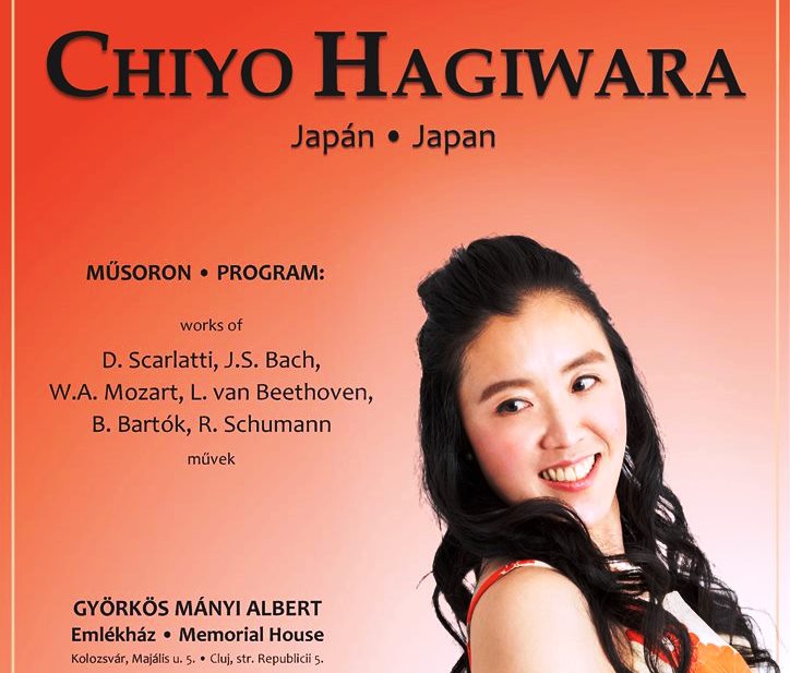 Chiyo Hagiwara japán zongoraművész előadóestje (Kolozsvár)