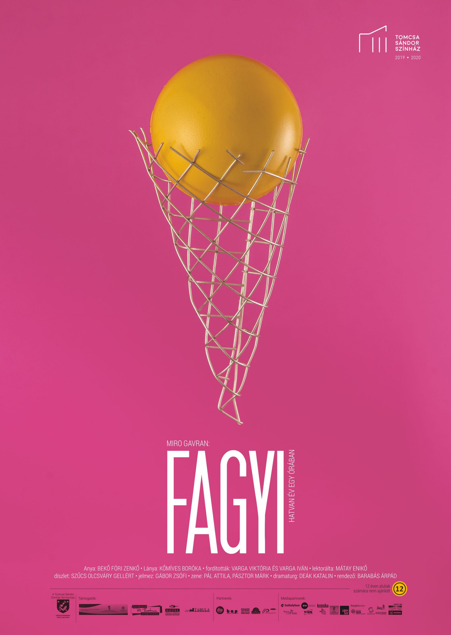 Fagyi ˗ országos ősbemutató Székelyudvarhelyen (Tomcsa Sándor Színház)