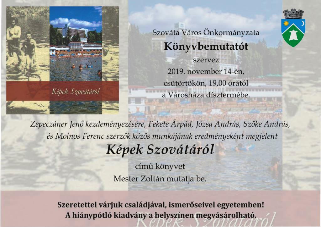 Képek Szovátáról (könyvbemutató)