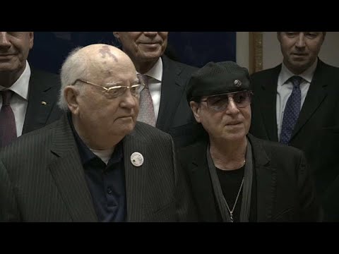 A Scorpions meglátogatta Mihail Gorbacsovot (VIDEÓ)