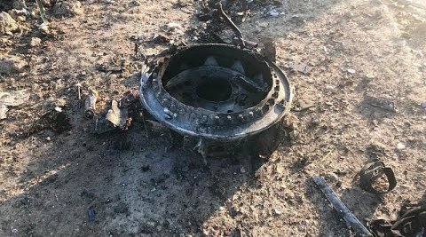 Lezuhant egy ukrán utasszállító Iránban (VIDEÓ)