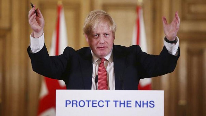 Pozitív lett a brit kormányfő koronavírus-tesztje (VIDEÓ)