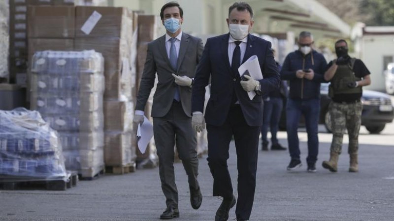 Nelu Tătaru egészségügyi miniszter a sepsiszentgyörgyi megyei sürgősségi kórházban tett látogatást szombaton