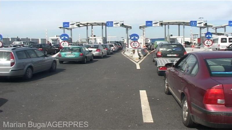 Torlódás alakult ki a nagylaki átkelő kilépőoldalán