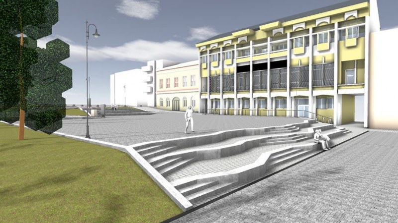 Többfunkciós térrel egészül ki Sepsiszentgyörgy Főtere