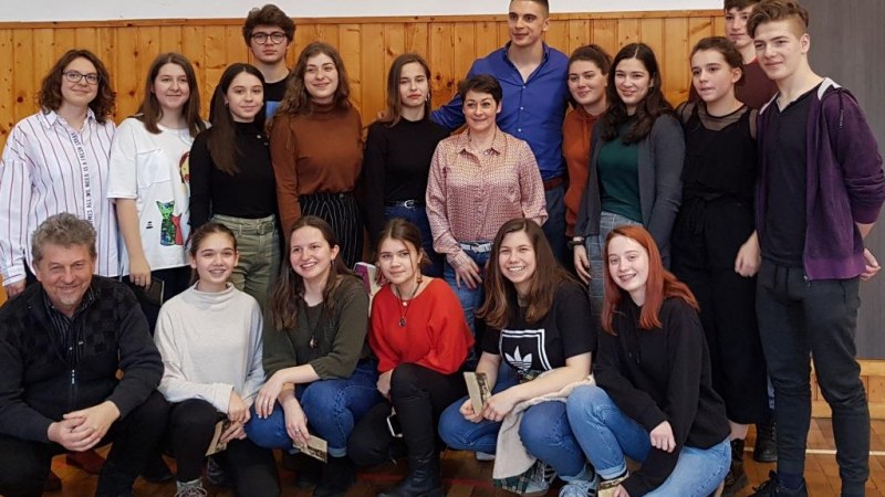 Szabó Katalin, a tornászcsillag Brassóban tartott szellemi tornát