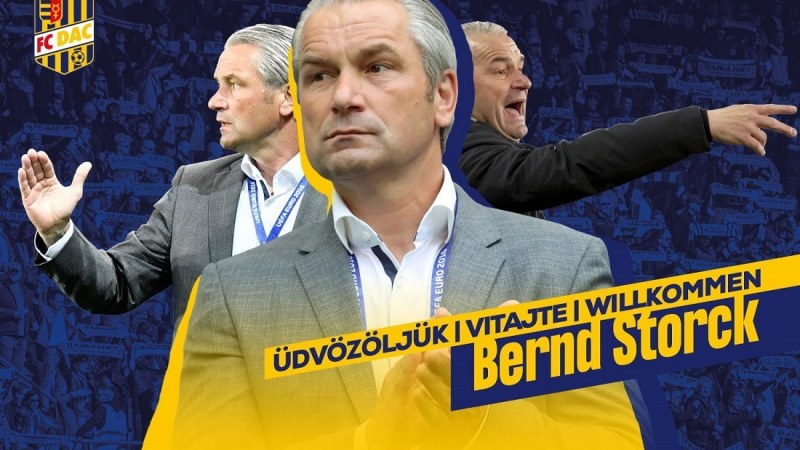 Bernd Storck lett a DAC vezetőedzője