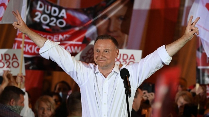 Biztossá vált Andrzej Duda győzelme