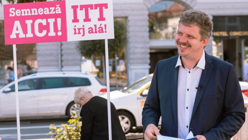 Elkezdte a támogatói aláírások gyűjtését Soós Zoltán (Marosvásárhely)