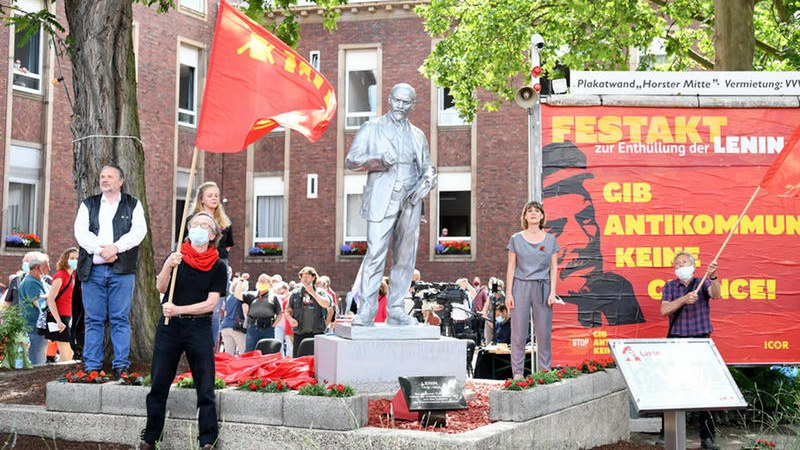 Lenin-szobor Németországban
