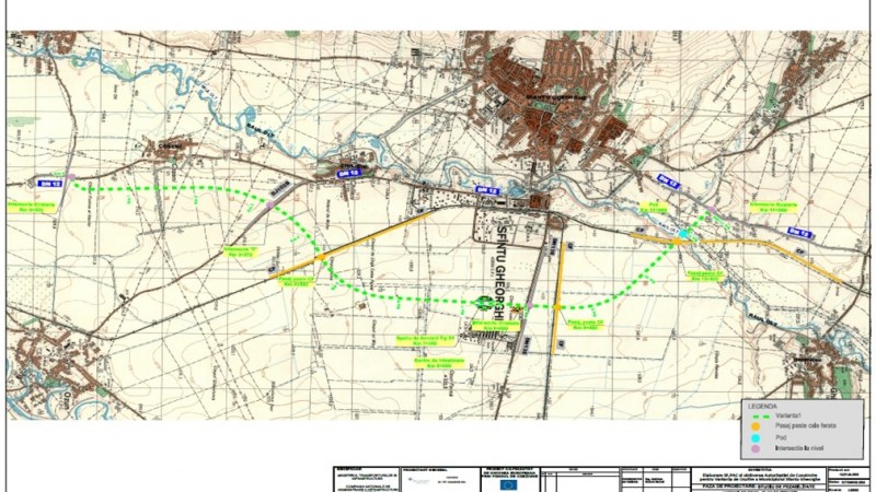 A Kormány elfogadta a sepsiszentgyörgyi terelőút műszaki és gazdasági mutatóit