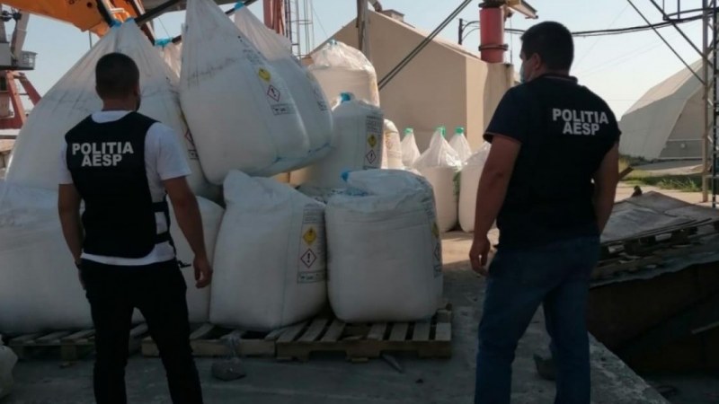 A román rendőrség több mint 8000 tonna nem megfelelően tárolt ammónium-nitrátot foglalt le