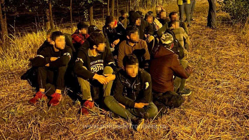 Arad: 21 menekültet tartóztattak fel a határrendészek a román-magyar határon