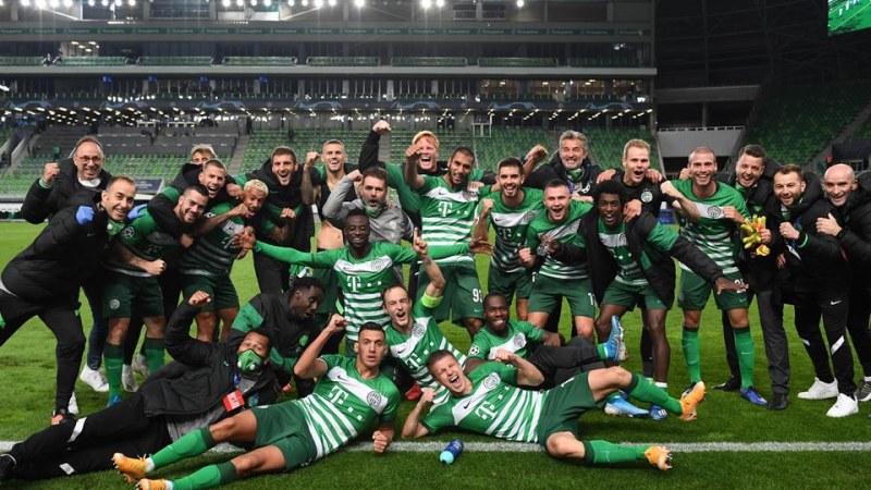 Nulla nulla, de hatalmas diadal: BL-csoportkörös a Ferencváros!