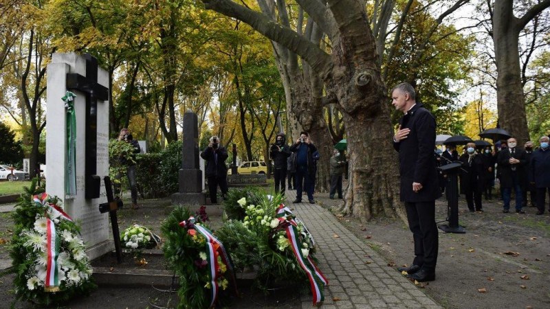 A száz éve elhunyt Springer Ferencre, az FTC első elnökére emlékeztek