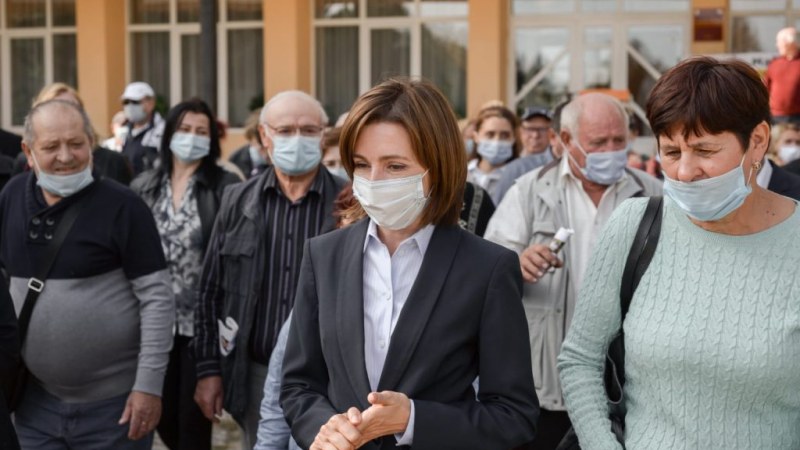Maia Sandu nyerte a moldovai elnökválasztás első fordulóját