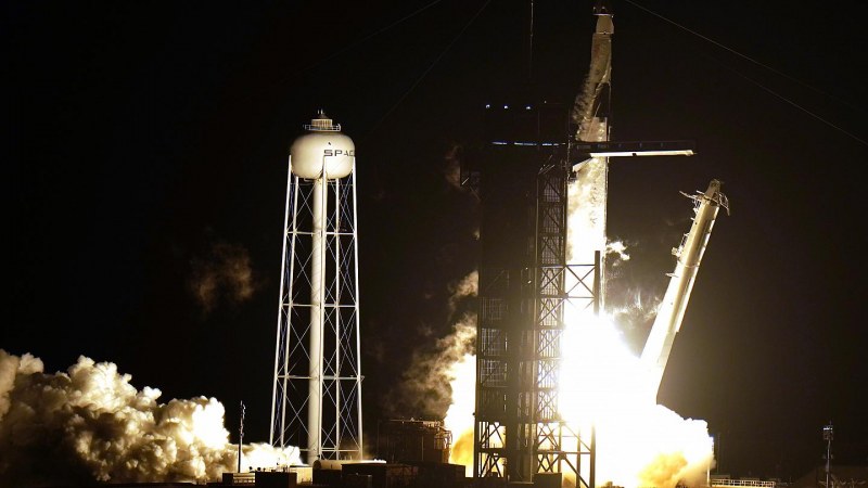 Elindult Elon Musk űrhajója az ISS-re
