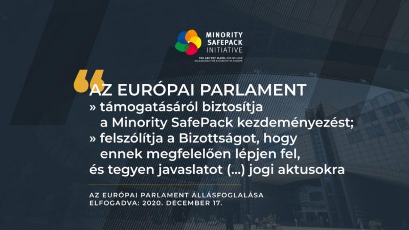 Minority SafePack: az Európai Parlament jogalkotásra szólítja fel az Európai Bizottságot