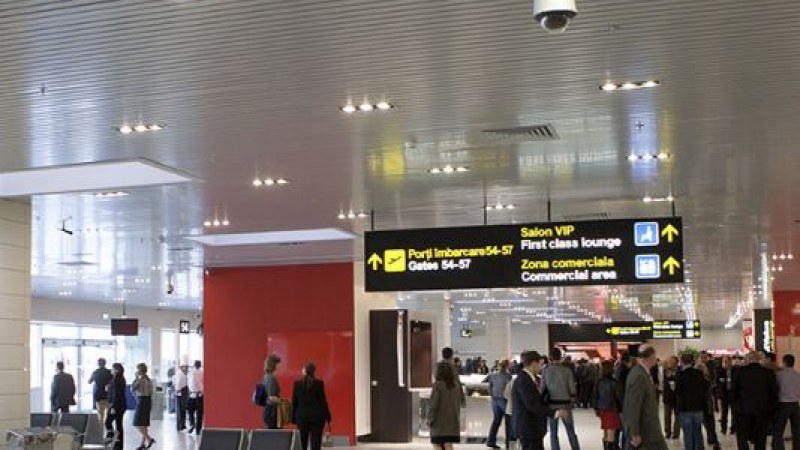 70 százalékkal csökkent a bukaresti repülőtér utasforgalma