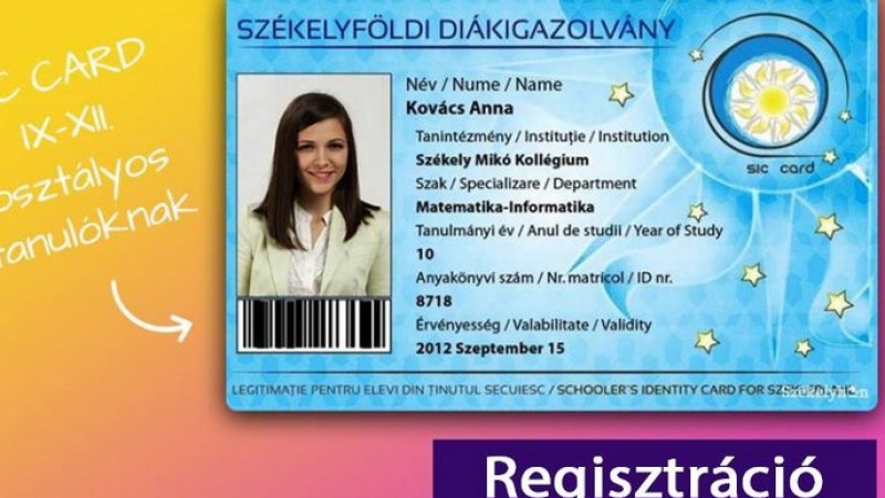 Újraindult a suli, újra igényelhető a SIC Card – Székelyföldi Diákigazolvány