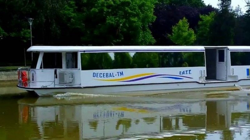 Temesváron ismét lehet vaporettóval utazni a Bégán