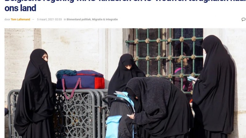 Belgium visszafogadja az iszlám terroristák gyermekeit és feleségeit