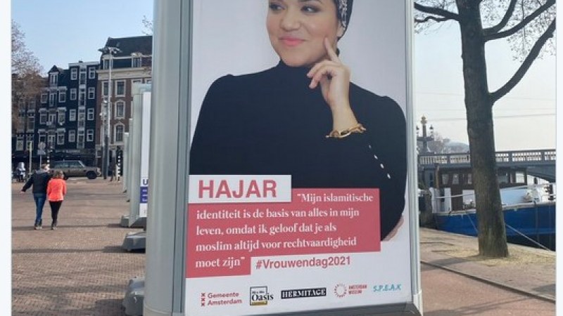 A hollandok már a nőnapot is az iszlám vallás népszerűsítésére használják