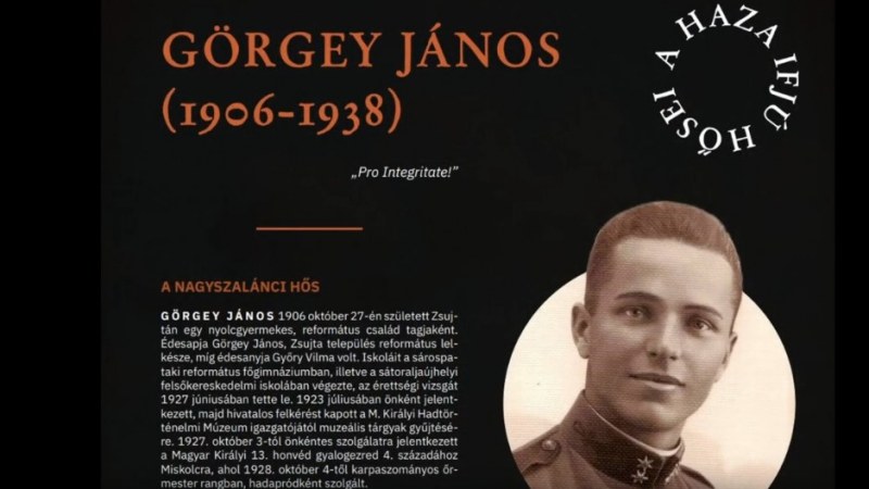 A Felvidékért adta életét a fiatal leventeoktató – Görgey János, a Haza ifjú hőse