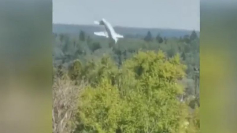 Megrázó felvételek a lezuhant orosz repülőgépről + videó