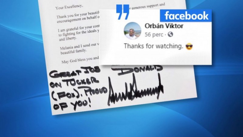 Donald Trump gratulált Orbán Viktornak