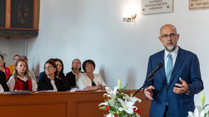 Fiatfalván felszentelték a reformátusok és unitáriusok közös felújított templomát