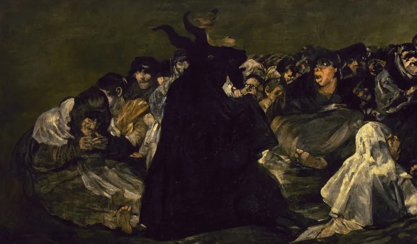 A boszorkányok szombatja – Francisco de Goya