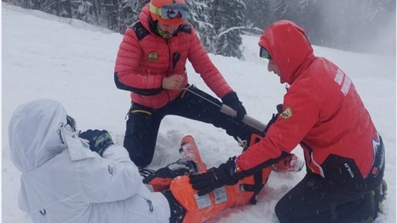 Brassó megye: a síszezon első napján négy síelő szenvedett balesetet